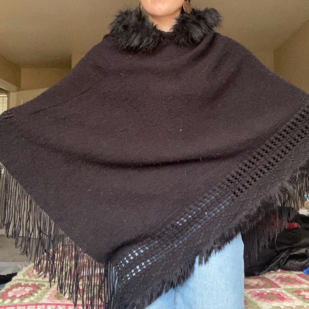 Black Poncho